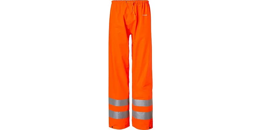 2295 Lange Regenbroek Hoge Zichtbaarheid, Unisex, Fluorescerend Oranje, 3XL