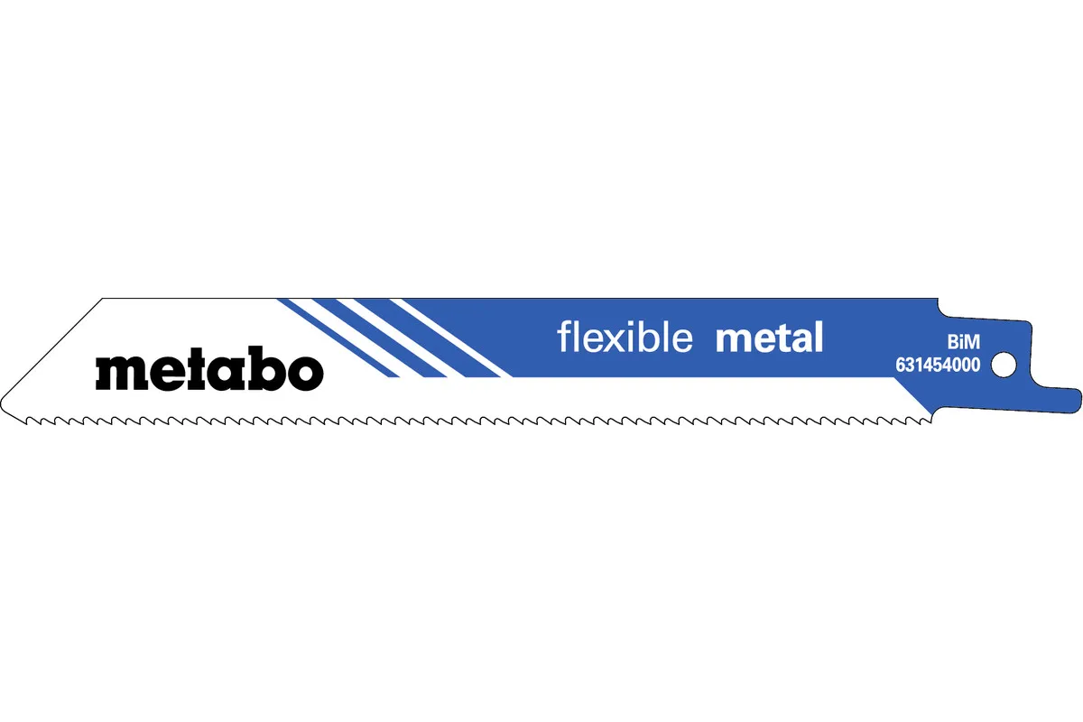 25 reciprozaagbladen "flexible metal" 150 x 0,9 mm (628251000)