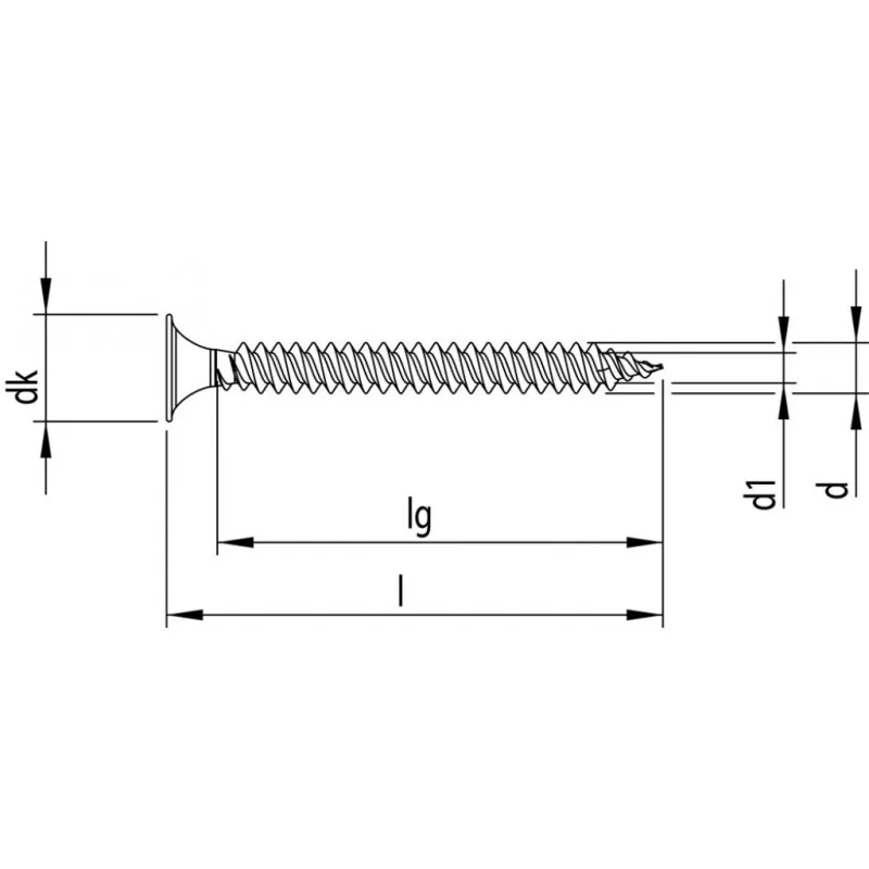 4TECX INSLAGANKER MET KRAAG  M16X65  25 STUKS