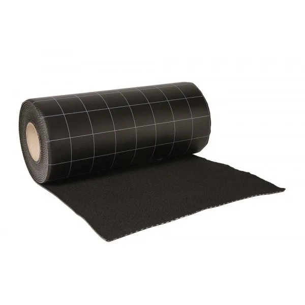 4TECX LOODVERVANGER 250 MM  ROL 12 METER  ZWART