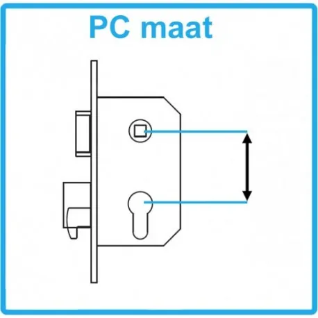 4TECX WCSLOT 1264/4U  DM 50  WC 63  174X20MM