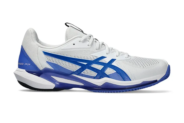 Asics SOLUTION SPEED FF 3 CLAY White/Tuna Blue tennisschoenen heren