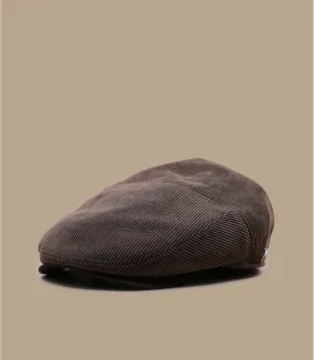 baret fluweel grijs Henri taupe
