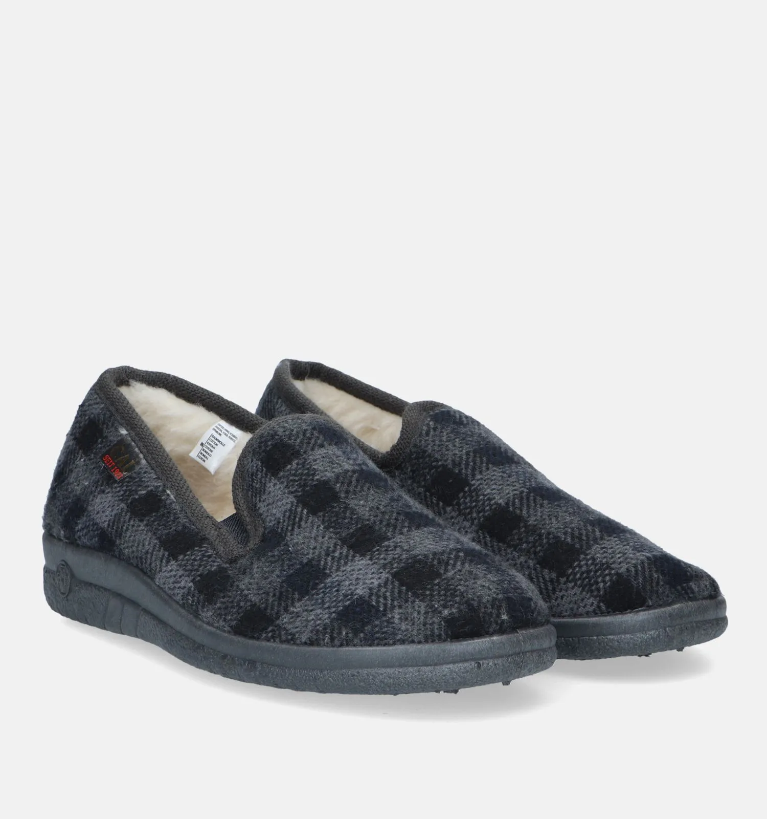 Cal Pantoffels grijs
