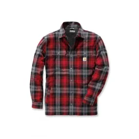 Carhartt Hubbard Sherpa Werkjas Dark Crimson Maat S