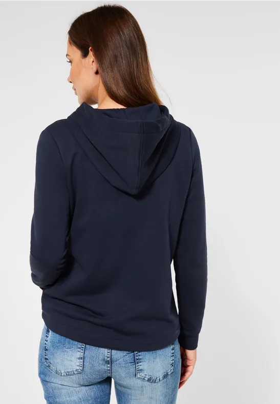 CECIL Sweatshirtjack met capuchon