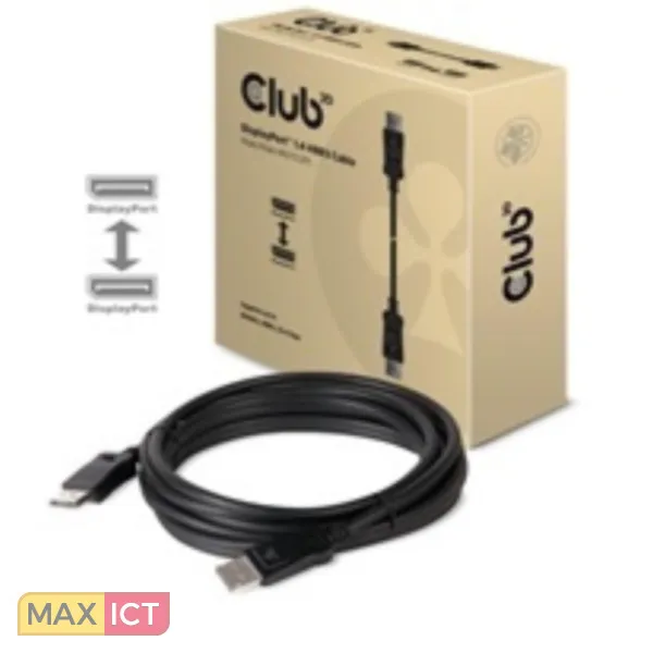 CLUB3D DisplayPort 1.4 HBR3 8K Kabel M/M 4meter