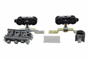 HENDERSON HANGROLSET MET PLATEN HUSKY H100 MET NYLON WIEL TBV RAIL 280