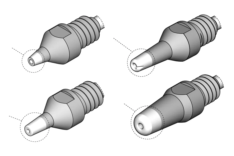 JBC C560SERIE DESOLDEERNOZZLES