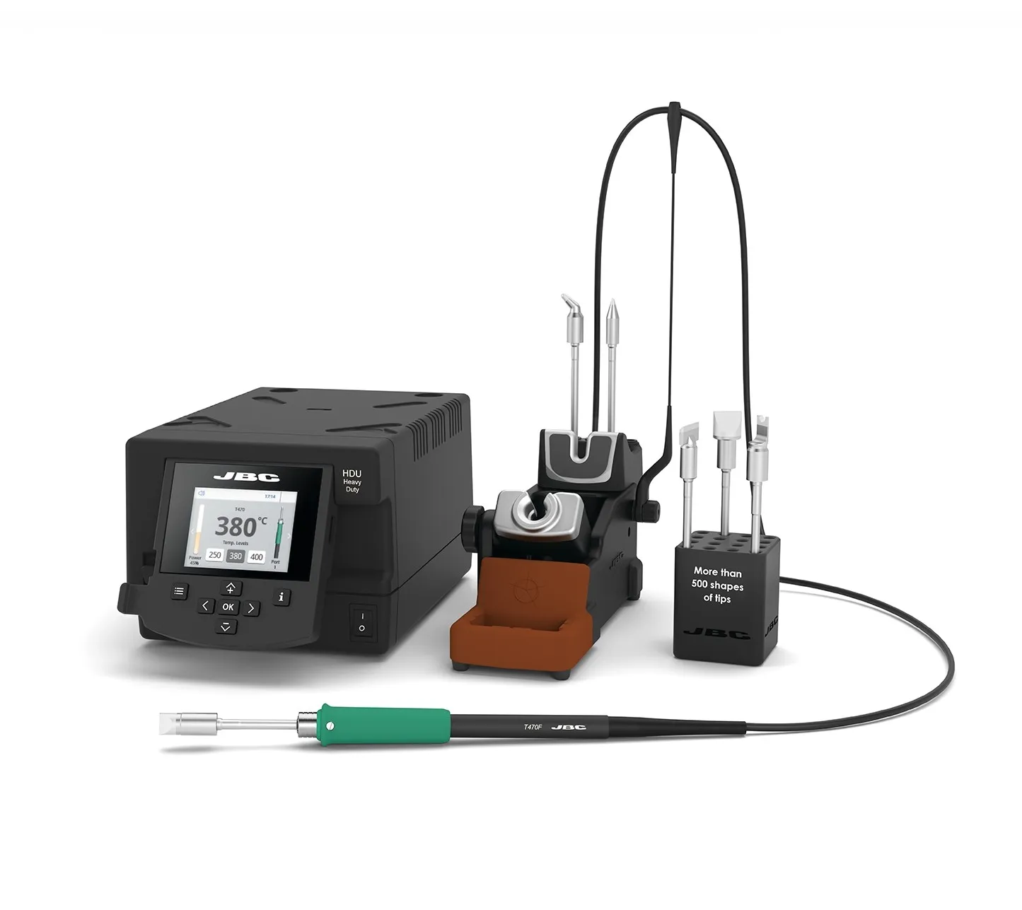 JBC HDE2E HEAVY DUTY STATION