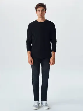 Long Sleeve Zwart Sweatshirt