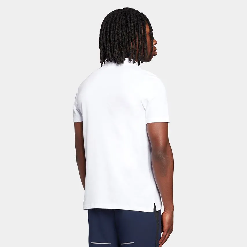 Lyle & Scott polo shirt classic wit  