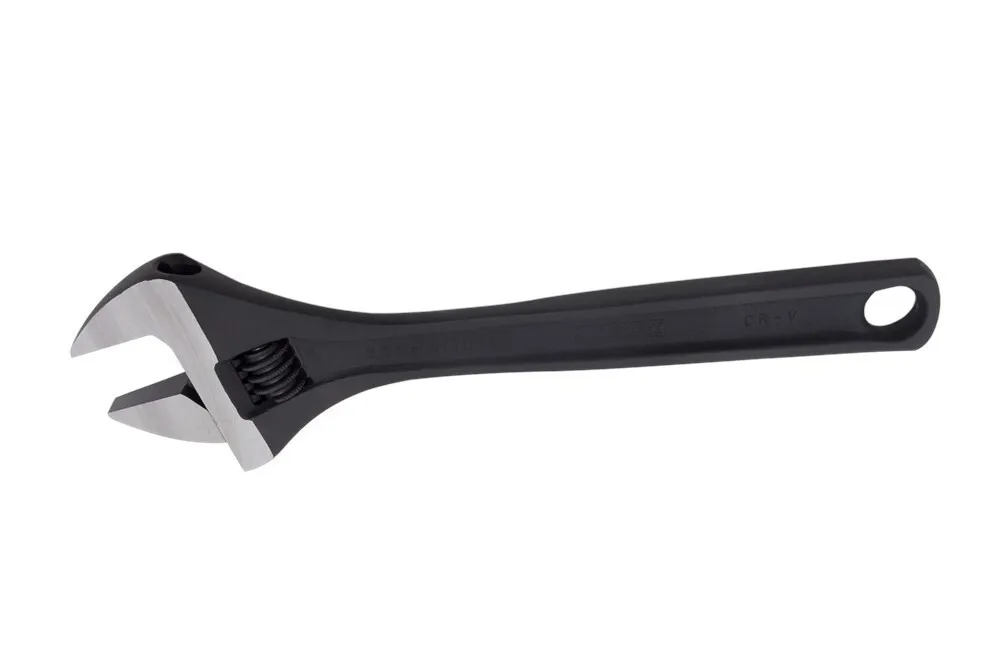 MOERSLEUTEL CHROOM VANADIUM GEFOSF. 250MM 4TECX