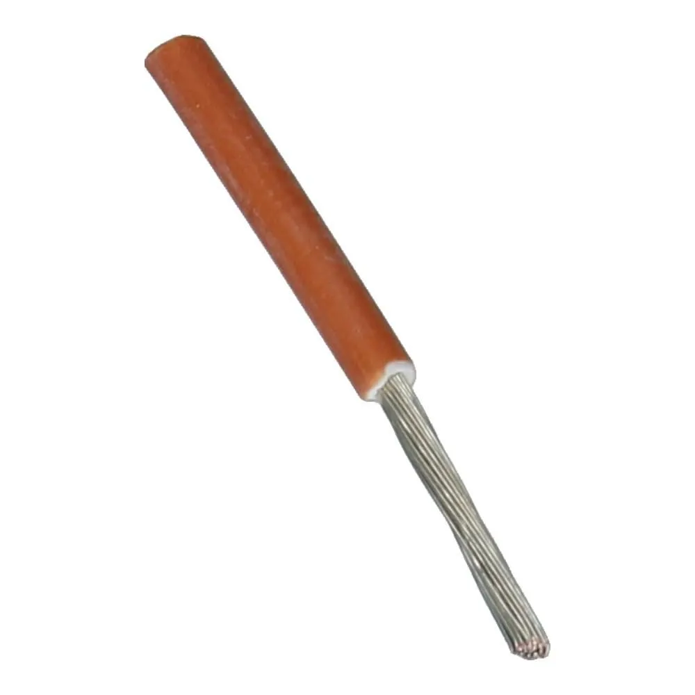 MONTAGEDRAAD SO05ZK 0.5MM² BRUIN VERTIND HALOGEENVRIJ 145°C  200 METER