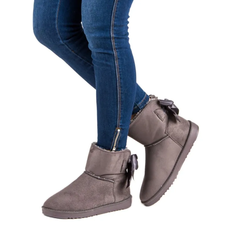Mukluki snowboots grijs