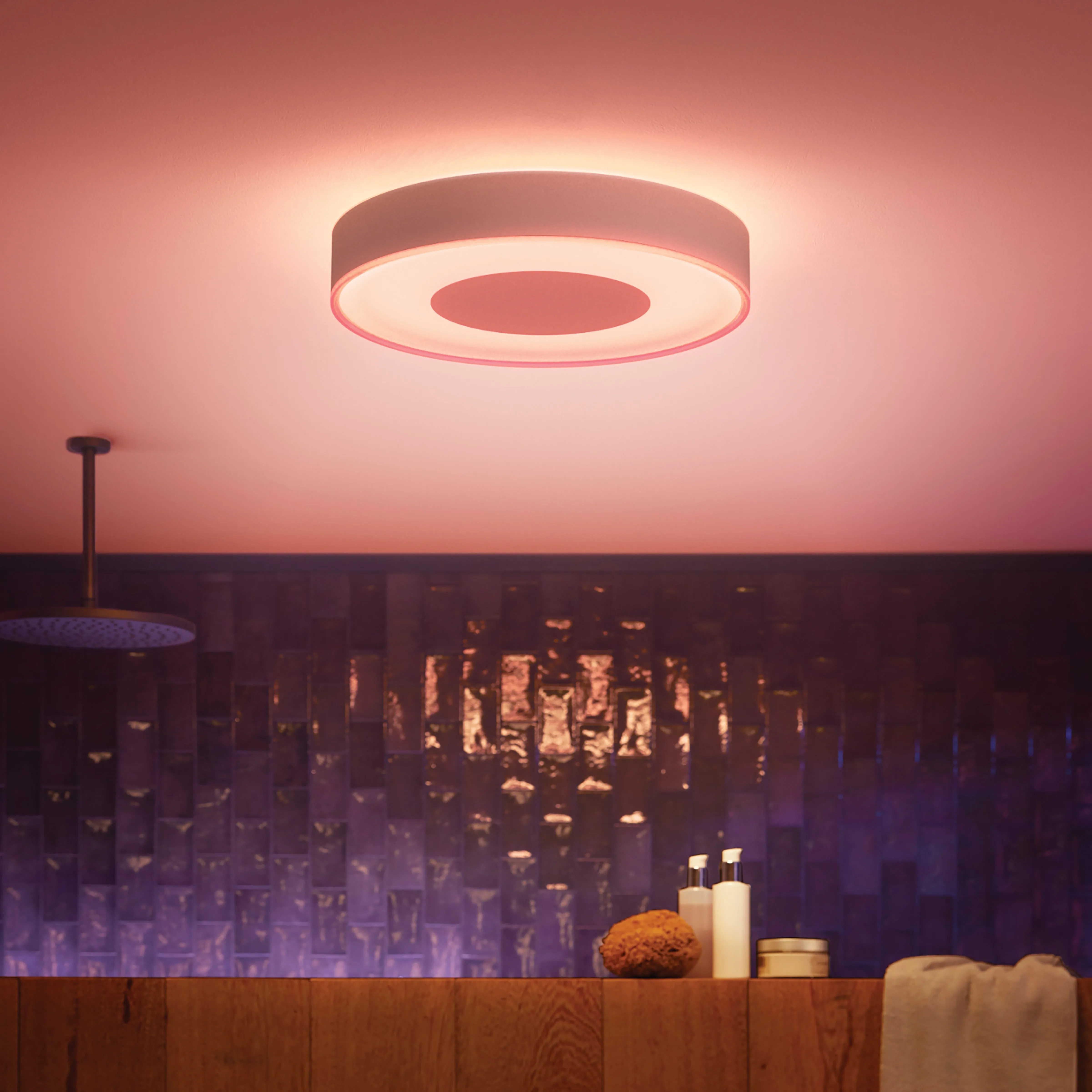 Philips Hue bathroom plafonnière Xamento L wit