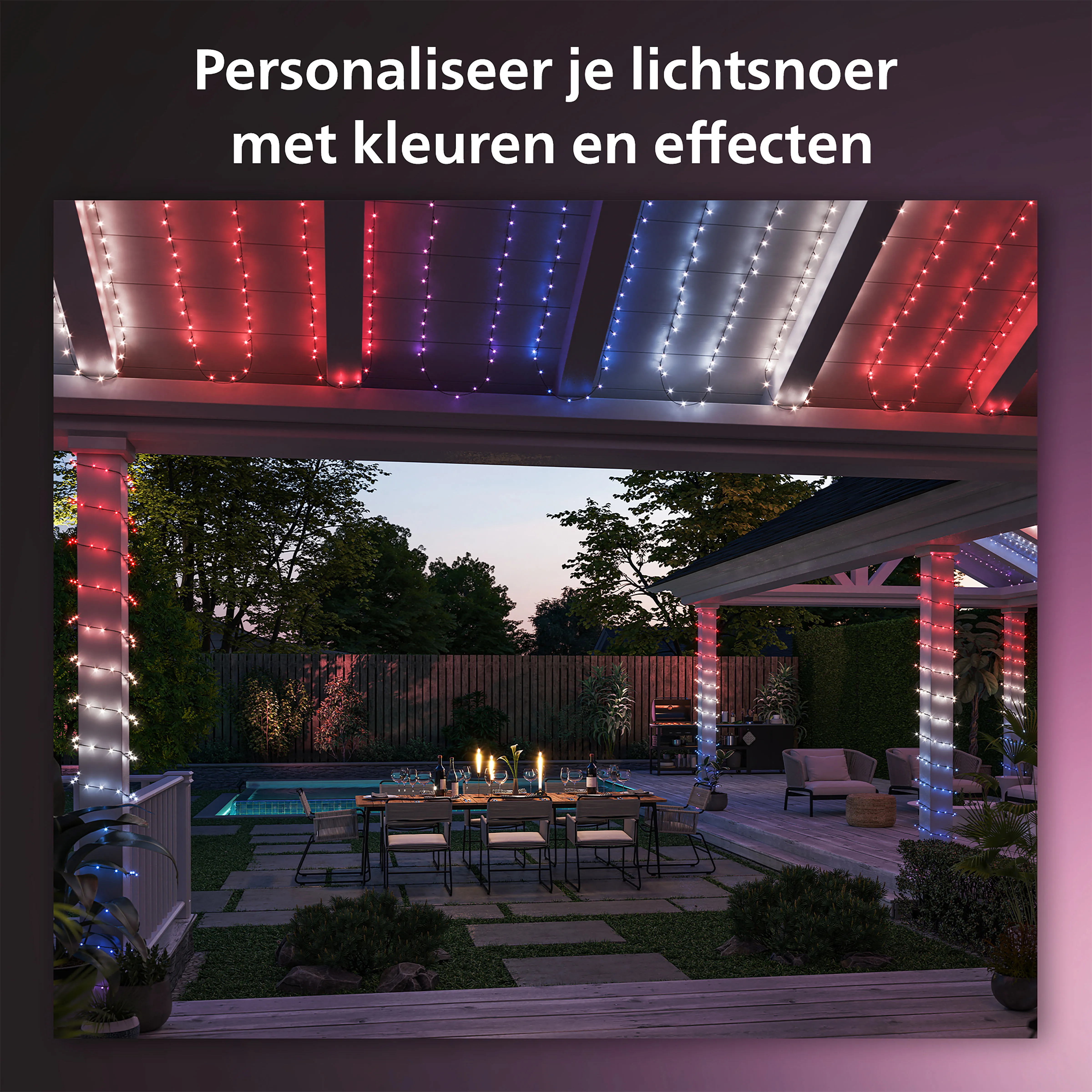 Philips Hue lichtsnoer 250 LED lampjes 20 mtr