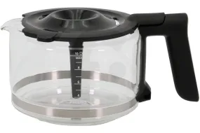 Philips koffiekan (koffiepot, glaskan) incl. deksel zwart koffiezetapparaat 300011140321
