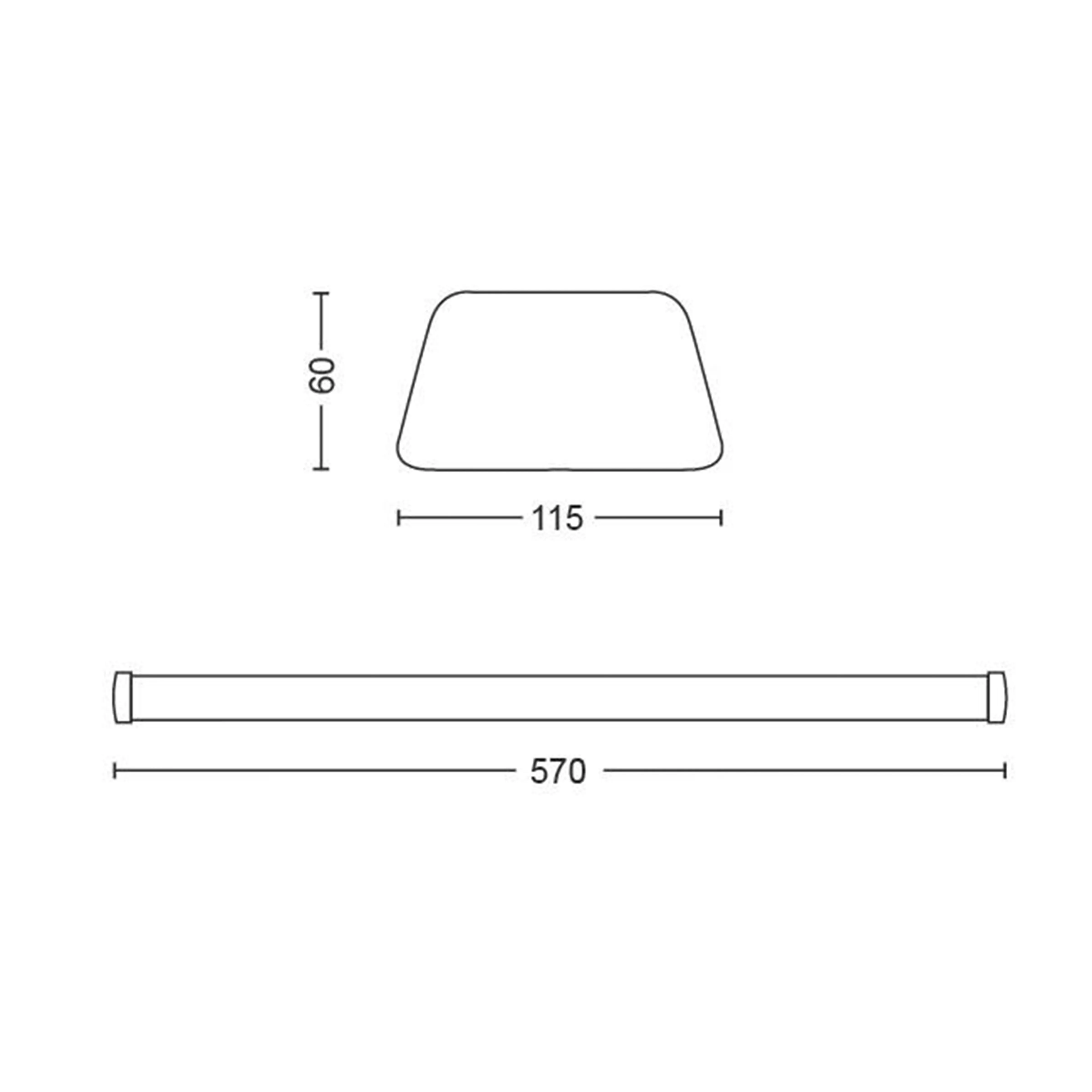 Philips TL LED lamp Softline 25 W koel wit