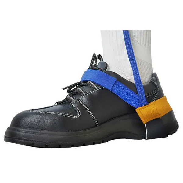 SafeGuard ESD hielband, 1 MOhm Velcro, blauw/geel, DSWL42060