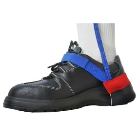 SafeGuard ESD hielband, 1 MOhm Velcro, blauw/rood, DSWL31819