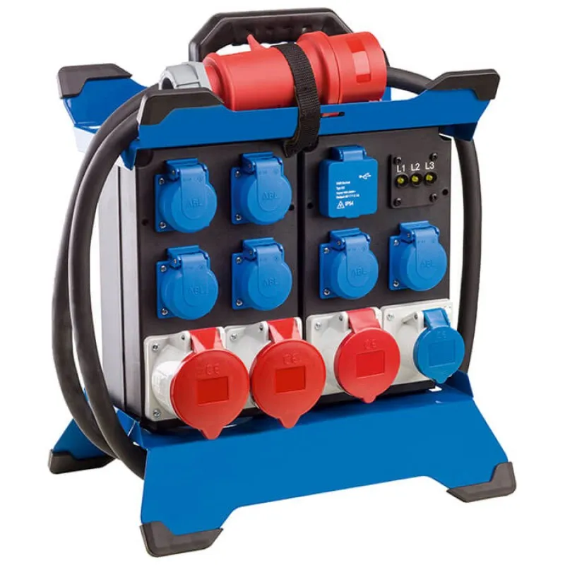 SCHWABE CEE STROOMVERDELER STECKY DUO 4 400V 5POLIG