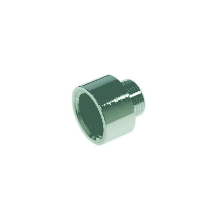 Soknippel 3/4" x 1/2" chroom vsh