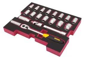 Stanley FMHT0-74297 FATMAX® TSTAK Insert Doppenset 1/2’’- 20-delig
