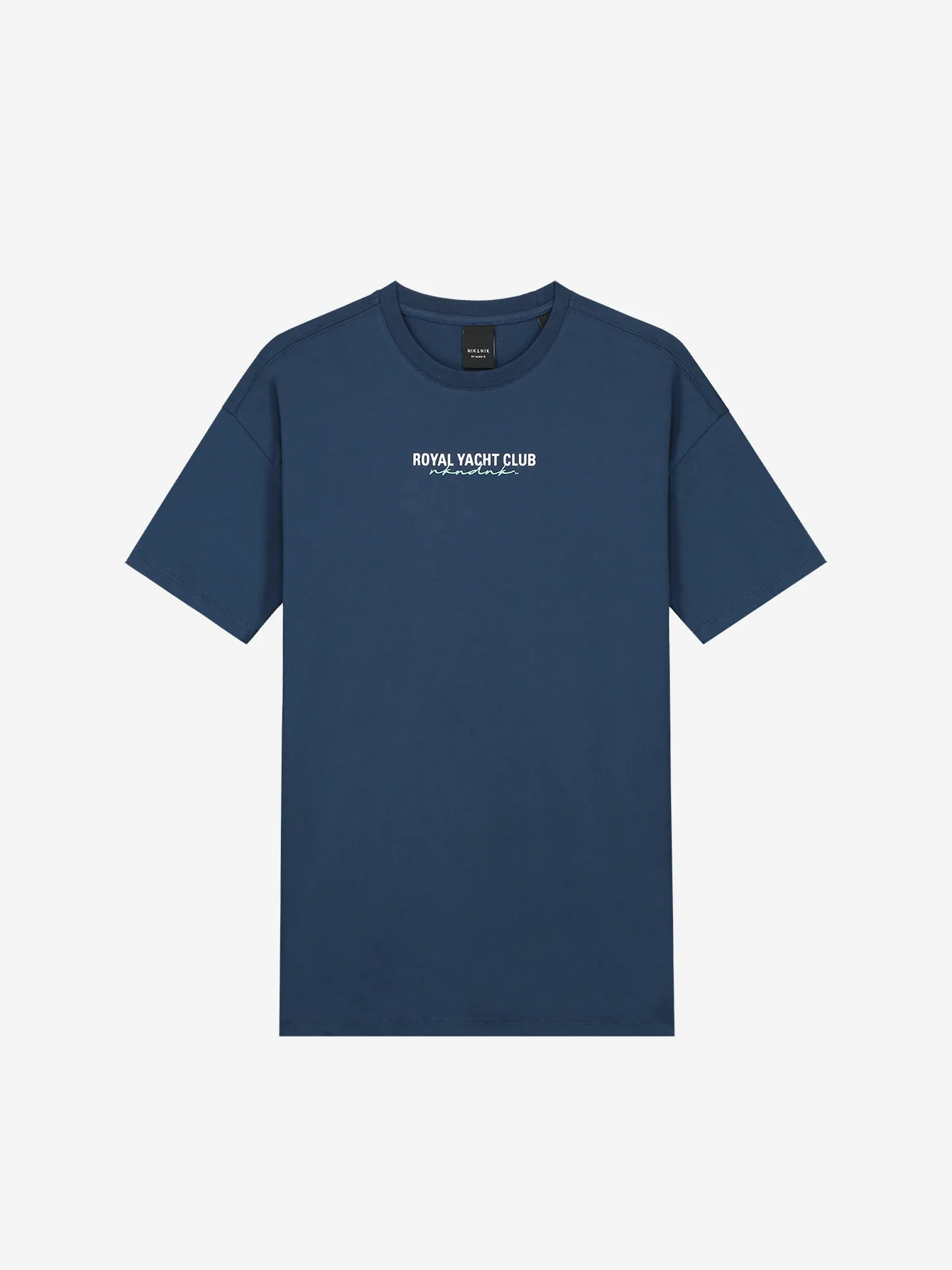 TSHIRT MET KLEINE YACHT CLUB PRINT