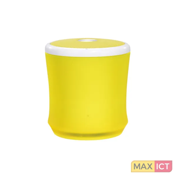 Terratec 145358 Draagbare & party speaker Geel 2,2 W