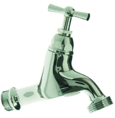 VSH beluchterkraan NEN krukbediend met keerklep 1/2" x 3/4" verchroomd