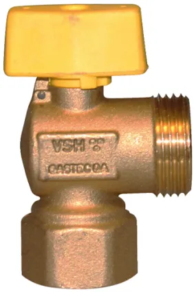 VSH gaskogelkraan haaks 1/2" bi.dr. x 3/4'' bu.dr.warteldraad