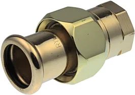 VSH XPRESS KOPER 3DLG KOPPELING VLAKD. 22 MM PERS X 3/4" BI.DR.