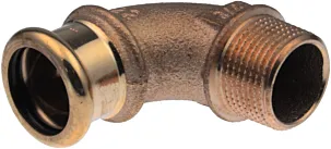 VSH XPress Koper overgangsknie 28 mm pers x 1" bu.dr.