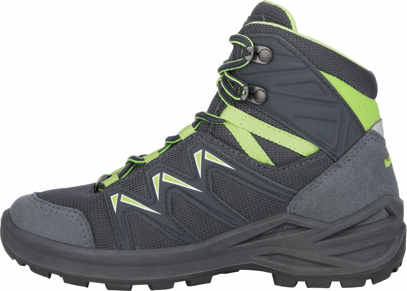 Wandelschoen Lowa Junior Innox Pro GTX Mid Steelblue Lime