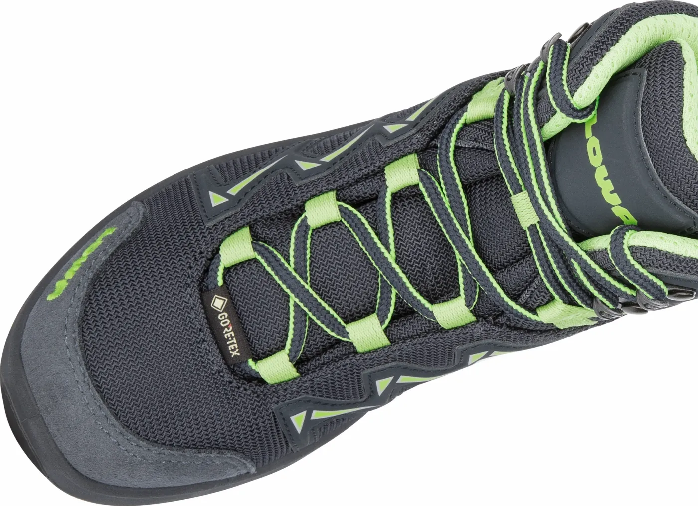 Wandelschoen Lowa Junior Innox Pro GTX Mid Steelblue Lime